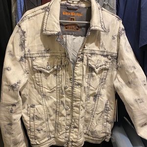 Men’s jean jacket new w tags